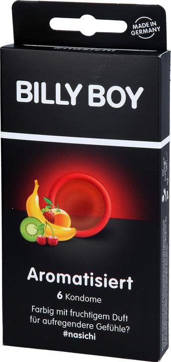 Actual product image Billyboy Billy Boy "Flavoured" 6 fruity condoms for delicious oral sex (6 pcs.)