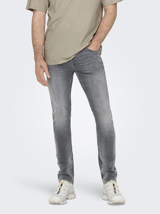 Produktbild Only & Sons Slim Fit Niedrige Taille Jeans Slim Fit Jeans (W34/L32)