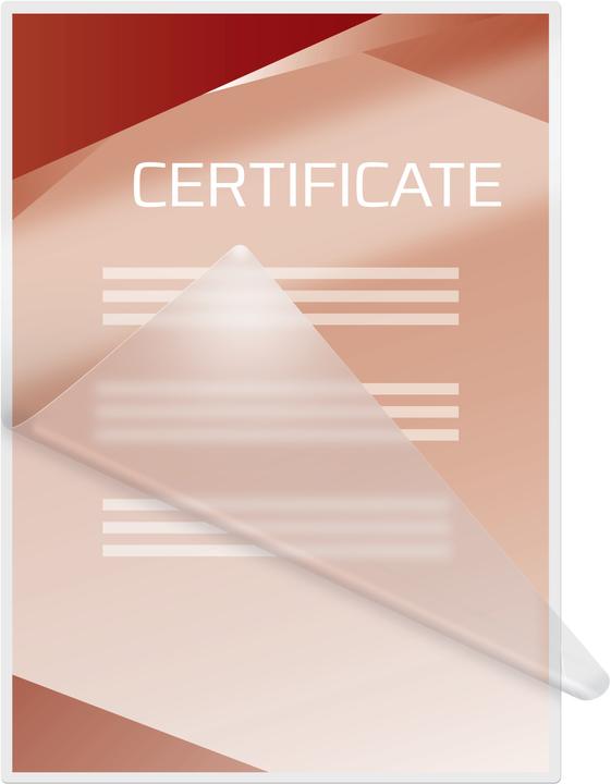 Actual product image GBC Premium quality laminating films (A4, 100 Piece, 250 µm)