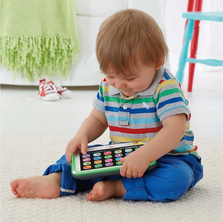 Actual product image Fisher-Price Laugh & Learn Smart Stages Tablet (French)