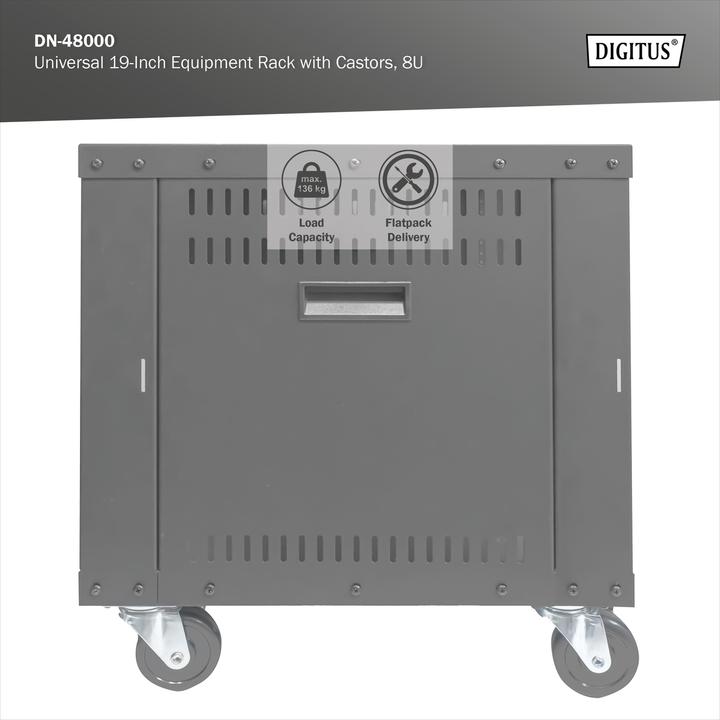 Image du produit Digitus DN-48000 (8 HE, Rack 19 pouces)