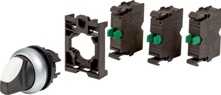 Produktbild Eaton M22-WRK-3K10-BVP Wahlschalter Frontring Kunststoff Knebel Schwarz 1 St.