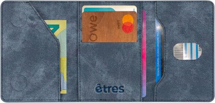 Actual product image Techmade Etres Smart Wallet – Klassisch • Jeans-Stil