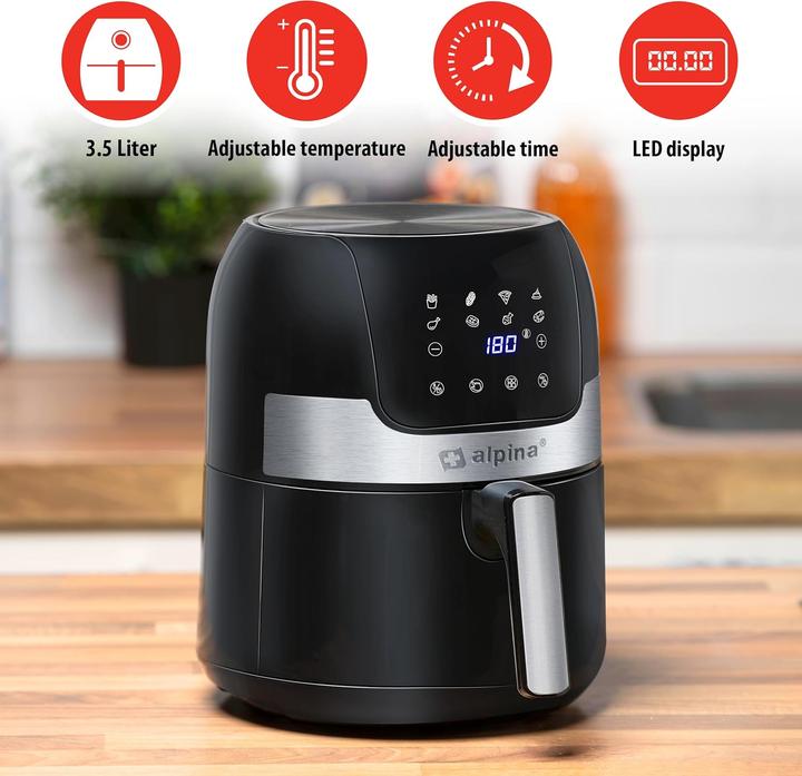 Immagine prodotto alpina Friggitrice ad aria 230V 3.5L 1400W digi