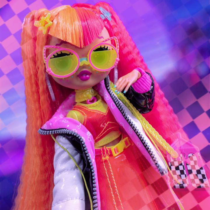 Actual product image L.O.L. Surprise! Surprise 707 OMG Dolls Neonlicious