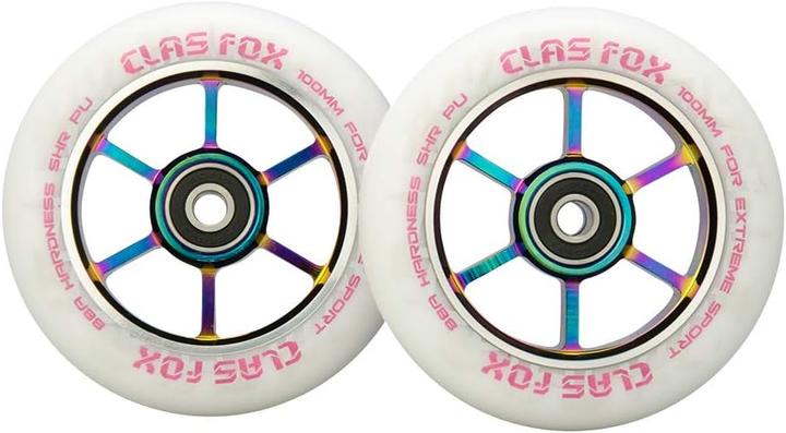 Clas Fox Pro Stunt Scooter Räder 110mm (2 Stück) mit ABEC-9 Lager