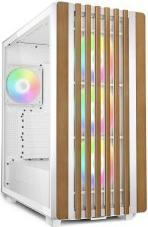 Produktbild Sharkoon Rebel C70G RGB (weiss, Tempered Glass) (ATX)