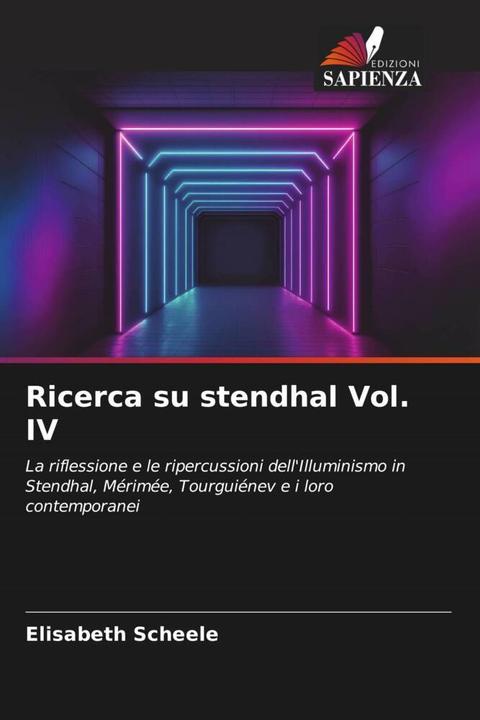 Produktbild Ricerca su stendhal Vol. IV (Elisabeth Scheele, 2023)
