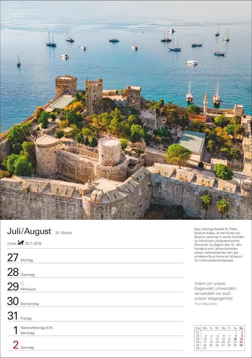 Actual product image Harenberg Mittelmeer Wochenplaner 2026 - Eine Reise in 53 Bildern (German)