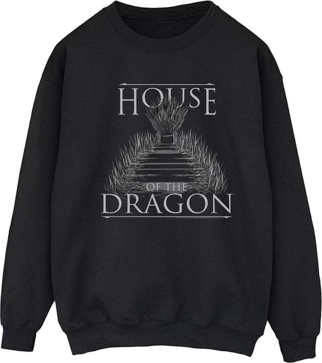 Game of Thrones Throne Text Sweatshirt (XXL)