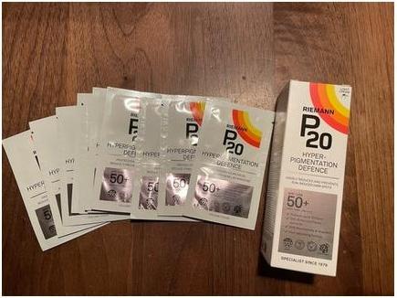 Actual product image P20 Hyper-Pigmentation Defense 50g (Suntan cream, 50 g)