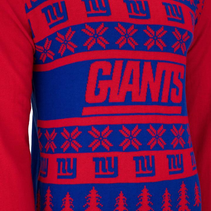 Immagine prodotto Foco Maglione brutto NFL XMAS Maglione a maglia New York Giants - XL (XL)