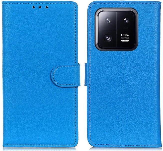 Actual product image MU Classic Litchi Leather Bookcover Series (Xiaomi 14)