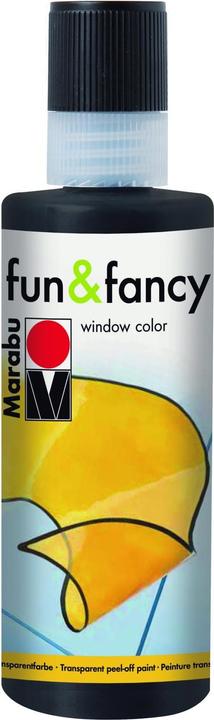 Immagine prodotto Marabu Finestra colore divertimento & fantasia (Nero, 80 ml)