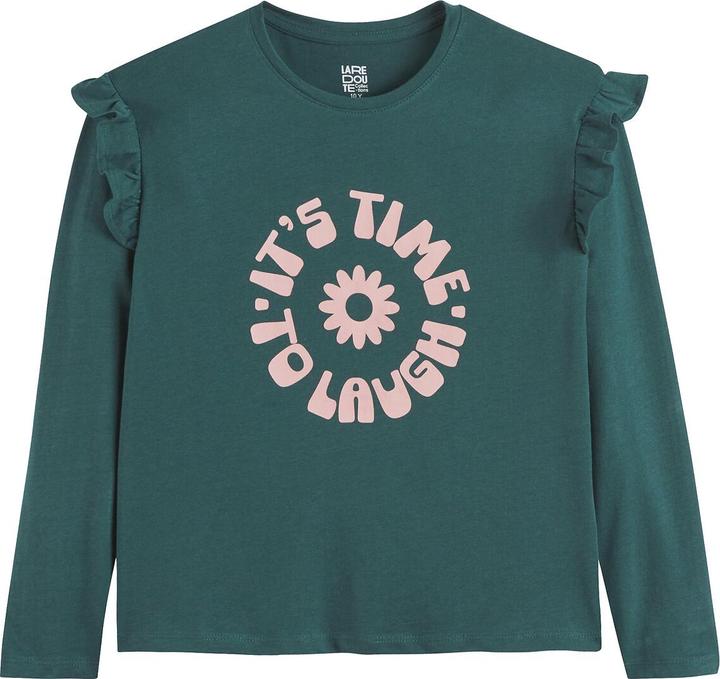 La Redoute Collections Langarmshirt mit Volants