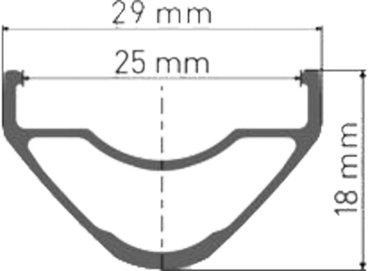 Produktbild DT Swiss XR 1700 Spline (Hinterrad, 29")