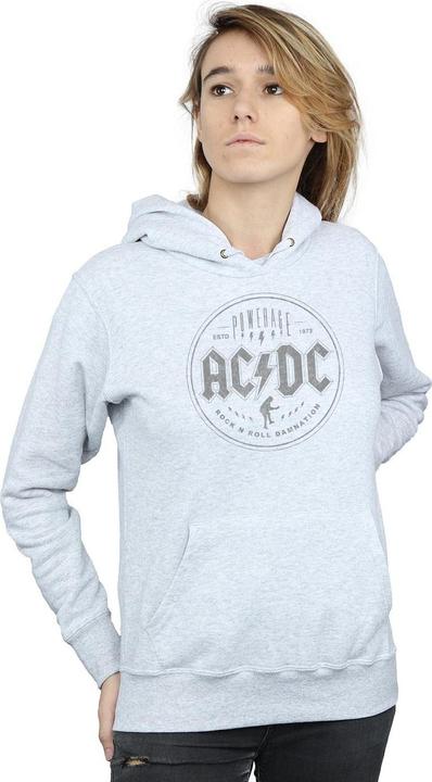 Immagine prodotto AC/DC Rock N Roll Damnation Black Felpa con Cappuccio Donna (M)