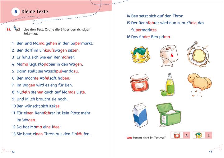 Image du produit Leselöwen Lernhilfen - Lesen lernen - 1. Klasse (Allemand, Loewe Première lecture en autonomie, Christiane Wittenburg, Dominik Rupp, 2023)