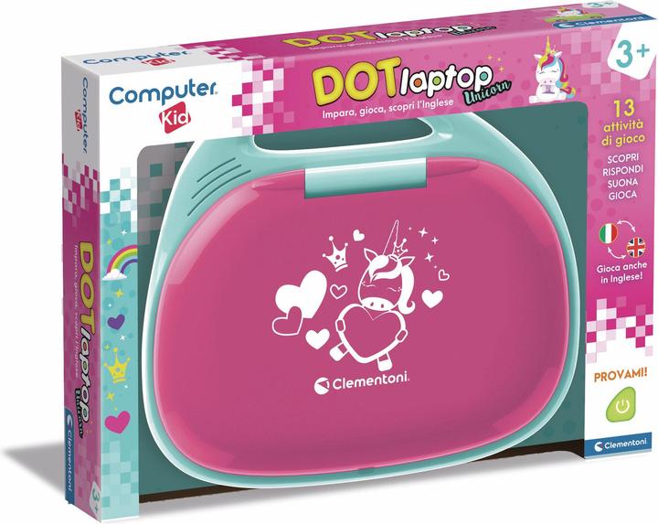 Productafbeelding Clementoni DOT Primo Laptop 3+ Eenhoorn (Engels, Italiaans)