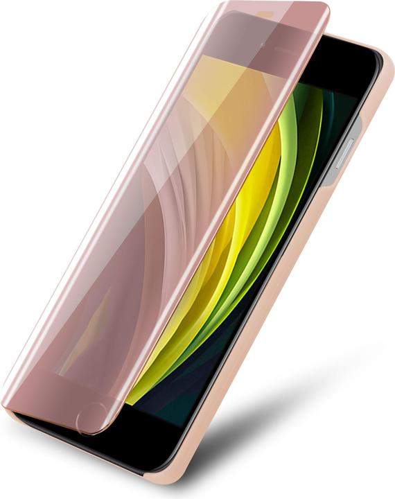Image du produit Cadorabo Book Smart View Couverture miroir (Apple iPhone SE (2ème génération), Apple iPhone 7)