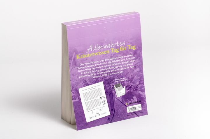 Produktbild Liesel Malms Kräuterkalender 2026. Mit der Heilkraft der Natur durchs Jahr (Harter Einband, Deutsch)