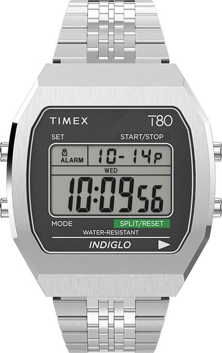 Produktbild Timex uhr t80 steel (Chronograph, 36 mm)