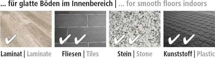 Produktbild Fix-o-moll Filzgleiter mit Stift 4 mm / Ø 24 mm 8 x (Filzgleiter, 8 Stück)