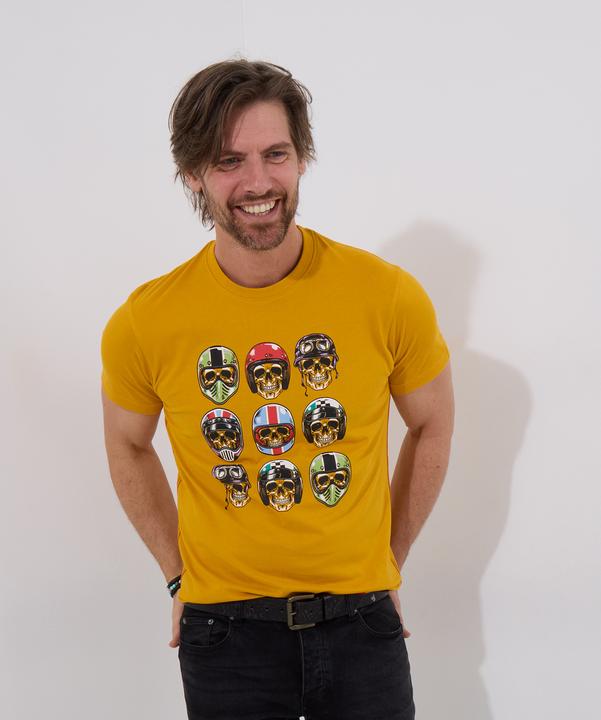 Actual product image Joe Browns Pop Art Skull Graphic Short Sleeve T-Shirt (S)