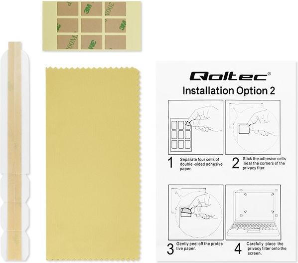 Actual product image Qoltec 51056 View protection filter (22 inch) (22", 16 : 10)
