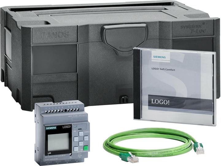 Siemens LOGO! starter 6ED1057-4BA03-0AA0 Starter kit 230RCE V8.4 w.LOGO! 230RCE