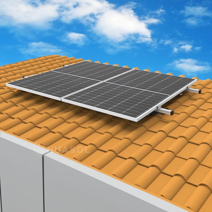 Image du produit Nuasol Kit de montage sur toit en tuiles (Matériel de montage du système solaire)
