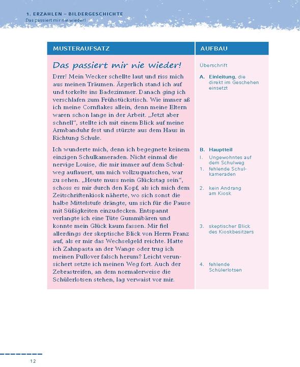 Produktbild Königs Lernhilfen: Musteraufsätze für die 5./6. Klasse (Deutsch, Michaela Radlmaier, 2020)