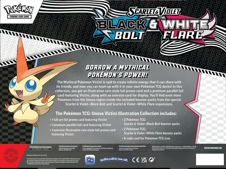 Actual product image Asmodée Scarlet & Violet - Black Bolt and Scarlet & Violet - White Flare (English, Box Set & Collection)