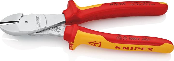Immagine prodotto Knipex Tronchese laterale per meccanica tipo forte (200 mm)