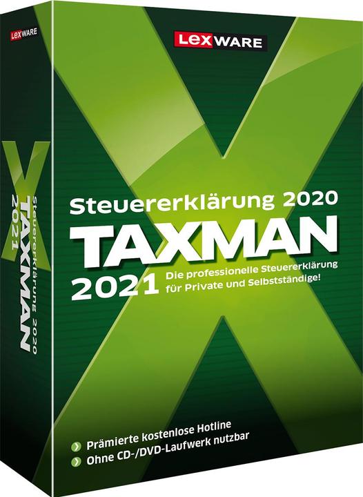 Produktbild Lexware Taxman 2021 (1 User, 12 Monate)