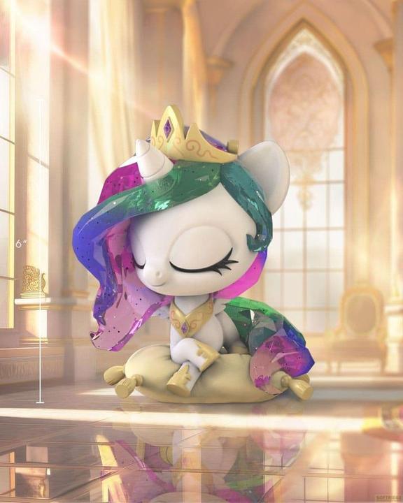 Actual product image Mighty Jaxx My Little Pony Vinyl Figure Princess Celestia Memories Edition 15 cm