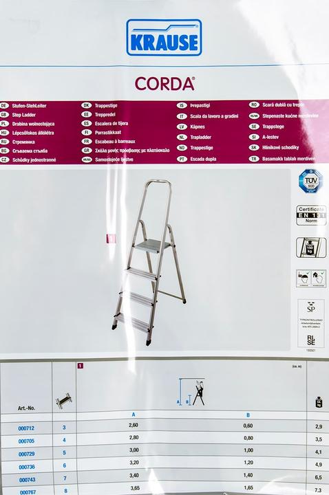 Image du produit Krause Corda (Échelle deux plans, 150 cm)