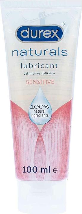 Actual product image Durex Naturals Lubricant Sensitive intimate gel delicate 100ml (100 ml)
