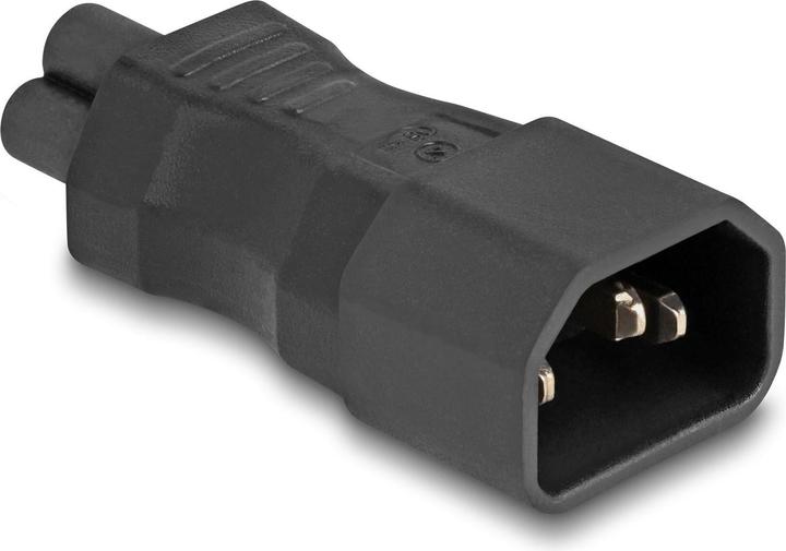 Actual product image Delock Mains adapter IEC 60320 - C14 to C5, plug / socket, 2.5 A, straight (C14)