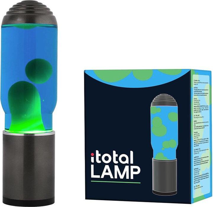Total Juggling iTotal - Lamp ADA - Dark Grey Base, Blue Liquid and Green Wax (1270421)