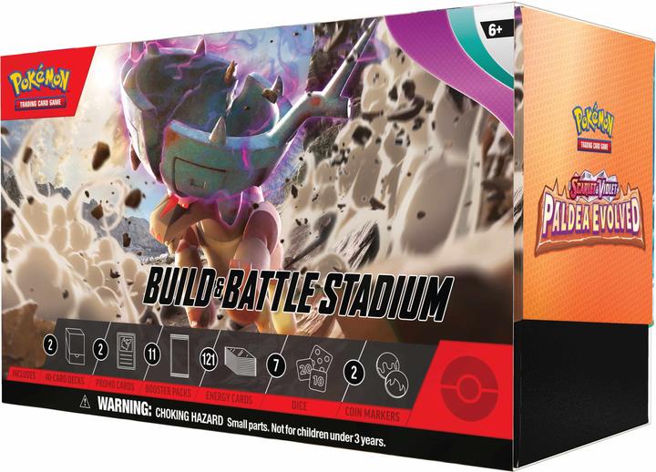 Immagine prodotto Pokémon SV02 - Build & Battle Stadium (Inglese, Scatola di costruzione e battaglia)