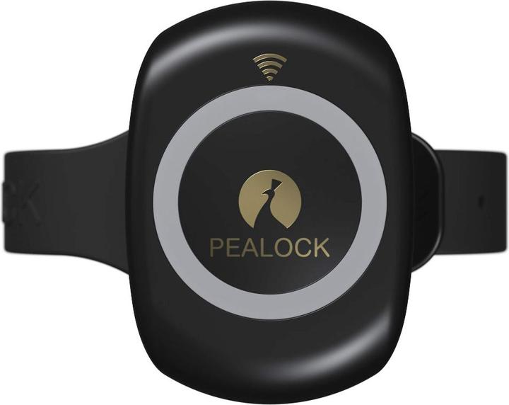 Pealock 2 - Smartes Schloss mit GPS und SIM schwarz
