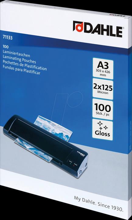 Produktbild Schneider Laminierfolien A3 (303 x 426 mm, 100 Stück, 125 µm)