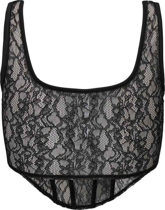Immagine prodotto Only Top corto con corsetto in pizzo impreziosito (XS)
