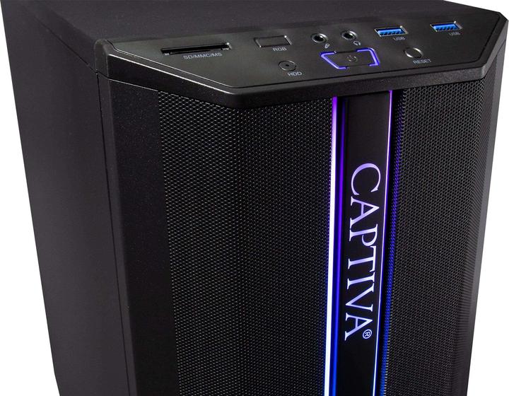 Image du produit Captiva Power Starter R69-319 Ryzen 5 Radeon Graphics (AMD Ryzen 5 5600G, 16 Go, 1000 Go, AMD Radeon Graphics)
