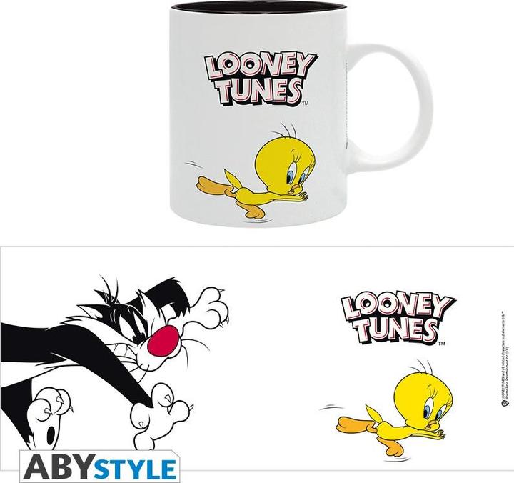 Produktbild ABYstyle LOONEY TUNES - Mug - 320 ml - Tweety Sylvester- subli - with box x2 (320 ml, 2 x)
