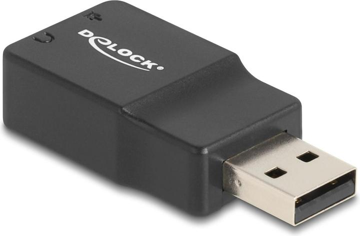 Delock Externe USB Soundkarte mit USB-A Stecker auf 2 x 3,5 (USB)