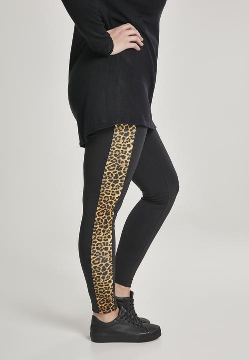 Actual product image Urban Classics Ladies Side Striped Pattern Leggings (XS)