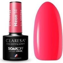 Immagine prodotto Claresa Smalto UV Neon 5ml - Confezione da 14 pezzi (Arancia, Smalto)