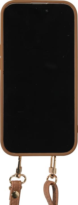 Image du produit PhoneLook Coque Cuir matelassé avec miroir et compartiment carte inclus grande lanière amovible (Apple iPhone 15)